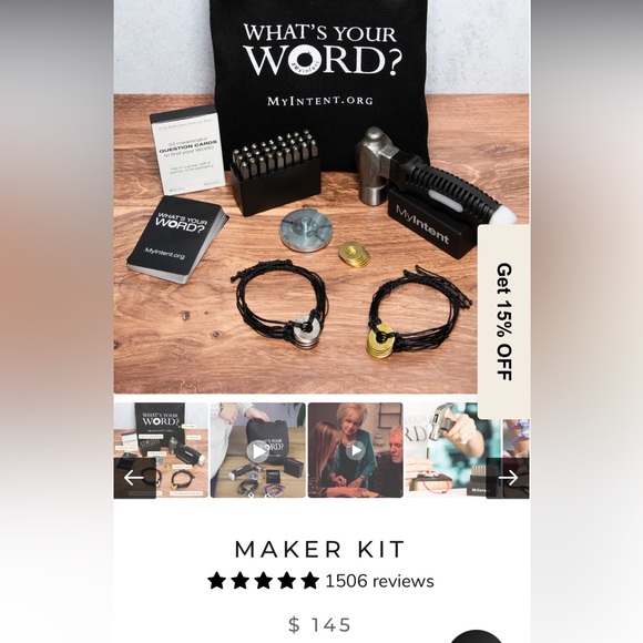 My Intent Bracelet Maker Kit - Picture 5 of 7